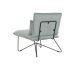 Fotoliu Home ESPRIT Negru Verde Metal 66 x 78 x 75 cm