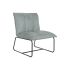 Fotoliu Home ESPRIT Negru Verde Metal 66 x 71 x 77 cm