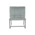 Fotoliu Home ESPRIT Negru Verde Metal 66 x 71 x 77 cm