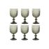 Set de pahare Home ESPRIT Geam 240 ml (6 Unități)