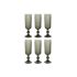 Set de pahare Home ESPRIT Geam 150 ml (6 Unități)