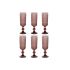 Set de pahare Home ESPRIT Roz Geam 150 ml (6 Unități)