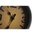 Ceas de Perete Home ESPRIT Negru Argintiu Metal 60 x 30 x 78 cm