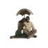 Figură Decorativă Home ESPRIT Verde Auriu* Partener 15 x 11,5 x 12 cm