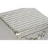 Noptieră Home ESPRIT Argintiu Metal Lemn MDF 46 x 39 x 63 cm