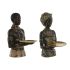 Figură Decorativă Home ESPRIT Multicolor Colonial 45 x 29,5 x 62 cm (2 Unități)