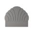 Tăblie de Pat Home ESPRIT Gri Lemn MDF 189 x 8 x 160 cm