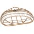 Fotoliu de grădină suspendat Home ESPRIT Maro închis Maro Deschis Aluminiu ratan sintetic 130 x 61 x 117 cm