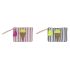 Trusă Home ESPRIT Albastru Roz 26 x 2 x 19 cm (2 Unități)