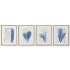 Tablou Home ESPRIT Mediterană 35 x 2,5 x 45 cm (4 Unități)