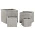Set de jardiniere Home ESPRIT Bej Fibră de Sticlă Magneziu 44,5 x 44,5 x 42,5 cm (4 Unități)