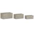 Ghiveci grădină Home ESPRIT Bej Fibră de Sticlă Magneziu 74,5 x 37,5 x 37,5 cm