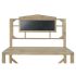 Raft Home ESPRIT Negru Slate Lemn de brad 98 x 68 x 192 cm