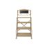 Raft Home ESPRIT Negru Slate Lemn de brad 98 x 68 x 192 cm