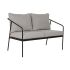 Set masă, bancă și 2 scaune Home ESPRIT Oțel 121 x 70 x 75 cm
