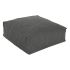 Puff Home ESPRIT Gri 87 x 87 x 32 cm