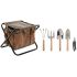 Kit de unelte de grădină Home ESPRIT 7 Piese Maro 40 x 28 x 35 cm