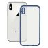 Husă pentru Mobil iPhone X , XS KSIX Duo Soft Albastru