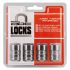 Anti-theft nuts ABC Parts L33 19/21 12 x 150 mm 4 Unități