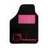 Set de covoraș pentru podea auto Hello Kitty Negru Roz (4 pcs)
