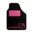 Set de covoraș pentru podea auto Hello Kitty Negru Roz (4 pcs)