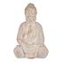 Figurină decorativă de grădină Ibergarden CC20448 Alb Auriu* Polirășină 24,5 x 50 x 31,8 cm Buda