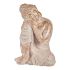 Figurină decorativă de grădină Ibergarden CC20445 Alb Auriu* Polirășină 35,5 x 54,5 x 42 cm Buda