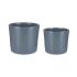 Set de ghivece Ibergarden CILINDRO-22-27-A Antracit Argilă Ø 22 cm Ø 27 cm 22 x 22 x 19 cm 27 x 27 x 23 cm 2 Piese