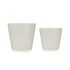 Set de ghivece Ibergarden LINCE-22-28-G Gri Argilă Ø 22 cm Ø 28 cm 2 Piese