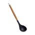 Polonic Kinvara lemn de fag 8 x 3 x 32,5 cm Maro Negru