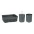 Set de Baie Berilo Antracit Plastic