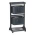 Cărucior pentru legume Kinvara TP-747-2 Antracit polipropilenă Plastic 38 x 81,2 x 43,6 cm