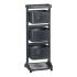 Cărucior pentru legume Kinvara TP-749 Antracit polipropilenă Plastic 33 x 11,2 x 42,5 cm