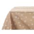 Față de Masă Kinvara BABEL BEIGE 41 Alb Bej Jacquard
