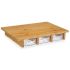 Masă de tăiat Kinvara KT216001-4 Maro Transparent 40 x 6 x 28 cm