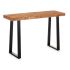 Mobilier pentru Hol Trama 110 x 35 x 77 cm Maro Negru Lemn de salcâm
