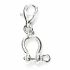 Mărgele Damă Xenox CHARM_MOSQUETON Argintiu 1 cm