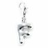 Mărgele Damă Xenox CHARM_F Argintiu 1 cm