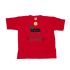 Tricou cu Mânecă Scurtă Unisex TSHRD001 Roșu S