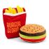 Jucărie din pluș pentru câini Gloria Hamburdog Burger