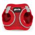 Ham pentru câini Gloria Air Mesh Trek Star Reglabil Roșu Mărimea XXXS (18-20 cm)