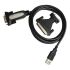 Adaptor USB la RS232 NANOCABLE 10.03.0002 Negru 1,8 m