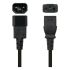 Cablu de Alimentare NANOCABLE 10.22.0202 1,5 m 1500W Negru 1,5 m