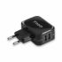 Încărcător de Perete TooQ AATCAT0149 USB x 2 17W Negru