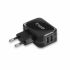 Încărcător de Perete TooQ AATCAT0149 USB x 2 17W Negru