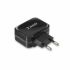 Încărcător de Perete TooQ AATCAT0149 USB x 2 17W Negru