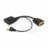 Adaptor DVI la VGA NANOCABLE 10.16.2008-BK Negru