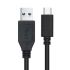 Cablu USB A la USB C NANOCABLE 10.01.4002 2 m Negru