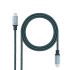 Cablu USB-C 3.1 NANOCABLE 10.01.4102-COMB 2 m Negru/Gri