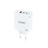 Încărcător de Perete TooQ TQWC-GANQC2PD65WT 65 W Alb (1 Unități)